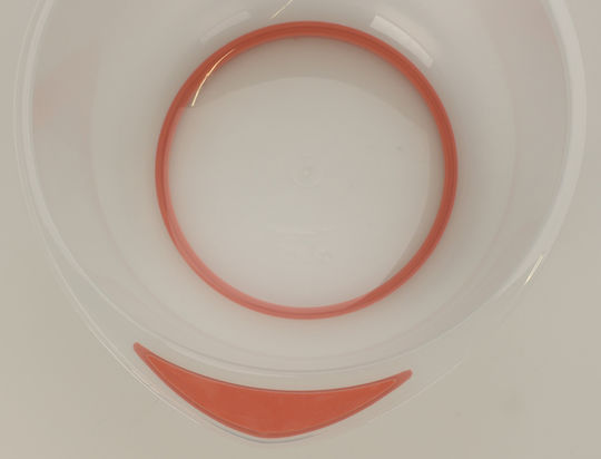 Excellent Houseware Set 3 Boluri de Amestecare Excellent Houseware Polipropilenă 1.5 2 2.5 L Transparent Roșu