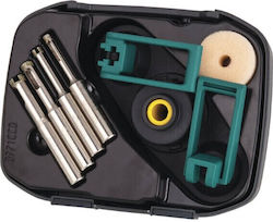 Wolfcraft Set Broach Cutter 5mm până la 10mm Wolfcraft Set Broach Cutter 5mm până la 10mm