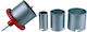 Geko Diamond Hole Saw Set and Building Materials for Firebrick and Tile