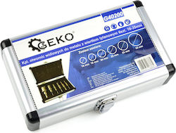 Geko Комплект Пили За Отвори HSS Карбидени 25mm До 35mm Geko Комплект Пили За Отвори HSS Карбидени 25mm До 35mm