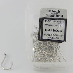 Black Diamond Αγκίστρια Σετ 100τμχ No3 B.D/4310FN Black Diamond Αγκίστρια Σετ 100τμχ No3 B.D/4310FN