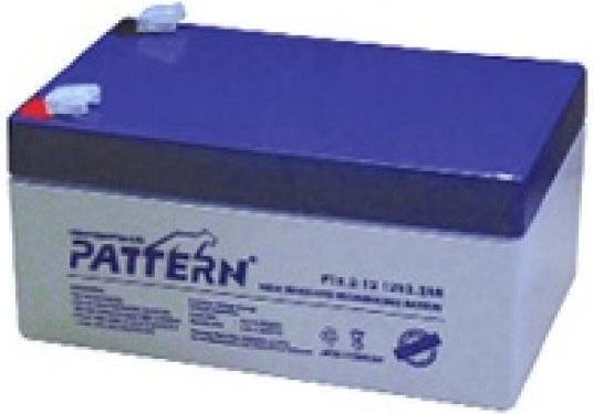 Pattern Battery PT3.2-12 UPS Batterie mit Kapazität 3.2Ah und Spannung 12V 1Stück