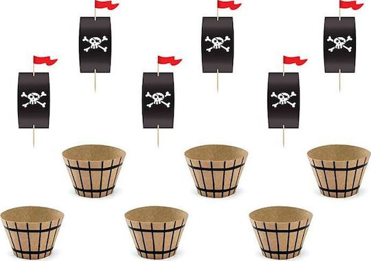 PartyDeco Sweets Decoration for Party 6pcs