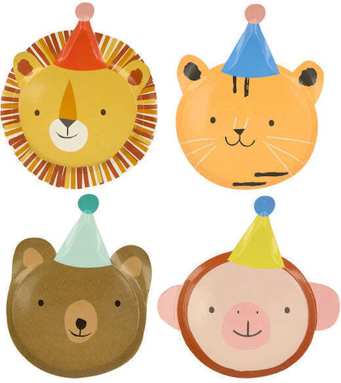 Meri Meri Animal Plate for Party