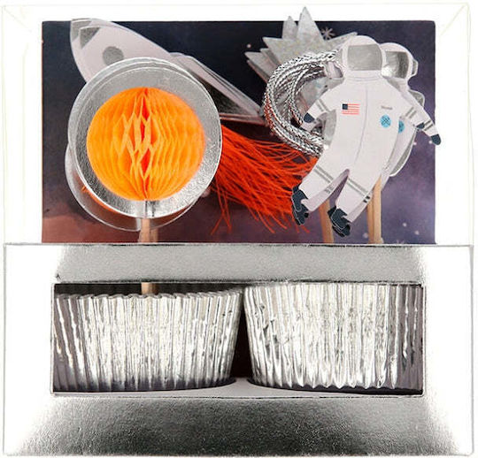 Meri Meri Kit Space Sweets Decoration for Party 24pcs