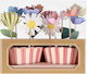 Meri Meri Kit Flower Garden Φορμάκια για Cupcakes για Party 24τμχ