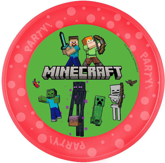 Minecraft Farfurie din plastic premium Minecraft Micro 21 cm