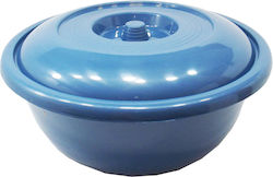 Lighean Plastic Albastru 20.5cm* 45cm-32.5 Lt