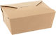 Intertan Σετ 50 Χάρτινα Κουτιά Τροφίμων Kraft 19.5x14x9εκ.