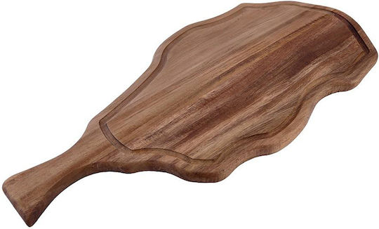 Espiel Wooden Serving Platter with Handle 42x20x1.8cm
