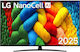 LG Smart Fernseher 75" 4K UHD LED NanoCell AI NANO81 HDR (2025)