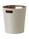 Espiel Decorative Basket Fabric White 25x25x30cm