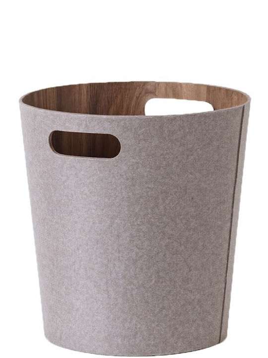 Espiel Decorative Basket Fabric Gray 25x25x30cm