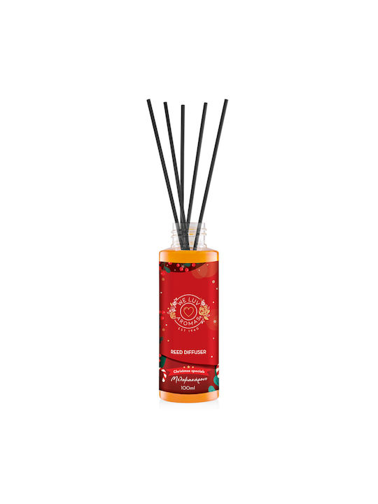 Αρωματικό Χώρου Sticks 100ml Μελομακάρονο Christmas Edition – Reed Diffuser