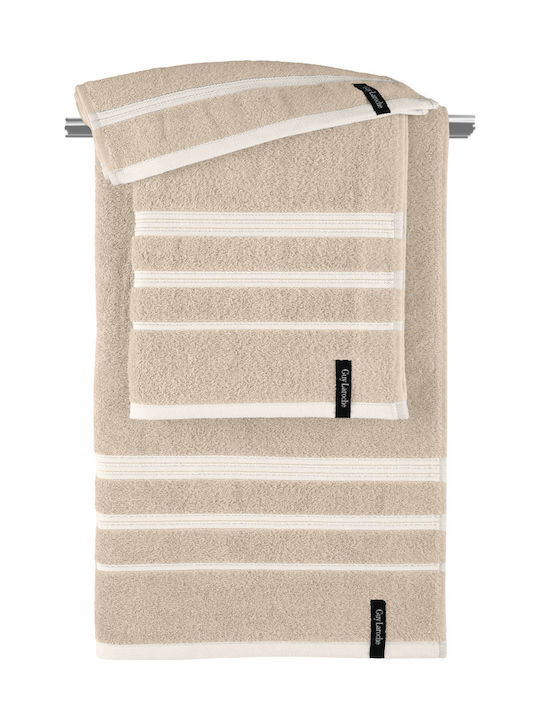Guy Laroche Bath Towels Set 3 pcs Sofrano Beige...