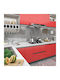 Self-Adhesive Furniture Membranes 2 Pieces Red 500x90 cm PVC 3059653