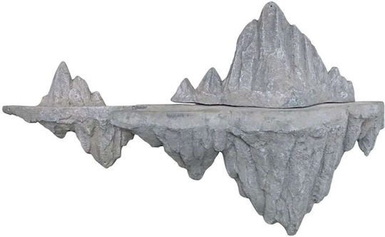 Wall Decoration Rock Set of 3 Pieces 04-23823 150cm Grey Marhome Polyresin