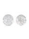 Decorative Glass Spheres Set 2 Pieces 70372-sa 9.9x9.9x9.9cm Clear Glass