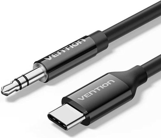 Vention USB 2.0 Cable USB-C Male - 3.5mm Silver 1.5m