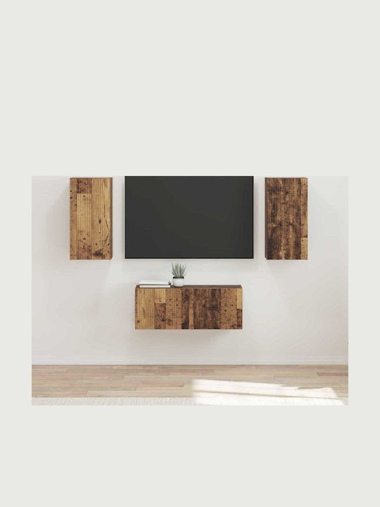 Wohnzimmer TV-Einheit Old Wood L98xB31xH29.5cm