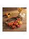 Decorative Autumn Wreath Leaves Berries Cones – Ø35 Cm