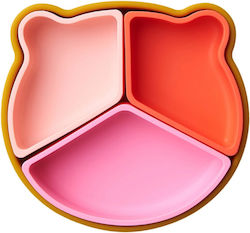 Zingies Kinderteller Luk aus Silikon Gelb