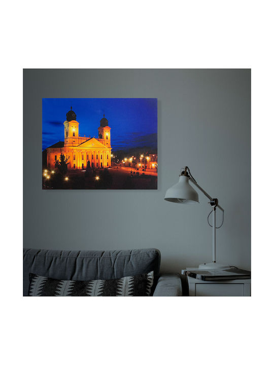 Family Pound Pictură Cu Iluminare LED Debretin 2 X AA 38 X 48 Cm