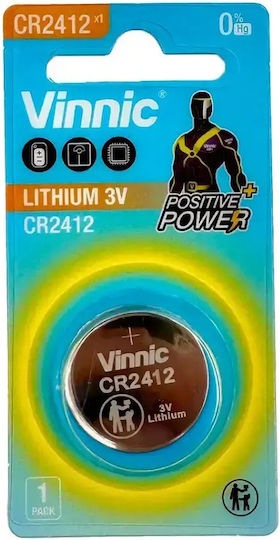 Cr2412 Lithium 3v Battery Vinnic