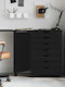 Schreibtisch Moss Holz Black 105.5x39x74.5cm