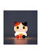 I-Total Kinder Tischlampe Orange 13.2x10x16cm