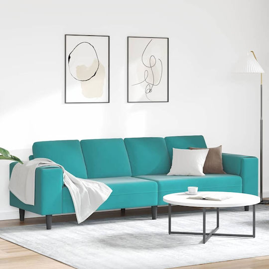 Четириместен Диван Тюркоазен 250x188x76см