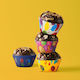 Suport din hârtie pentru Cupcake 100pcs