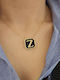Awear Necklace Monogram from Steel