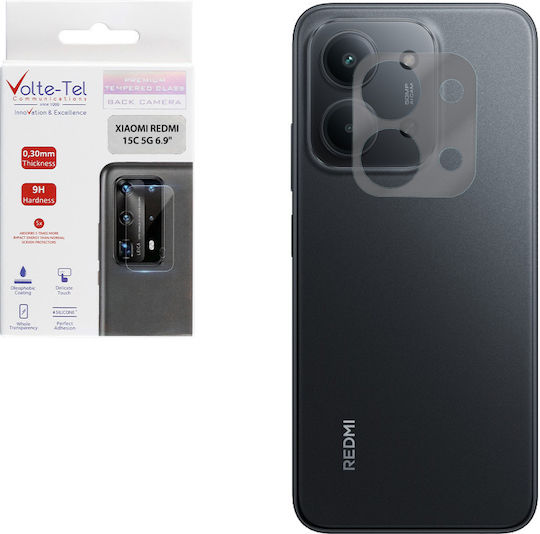 Volte-Tel Προστασία Κάμερας Tempered Glass για το Xiaomi Redmi 15C 5G