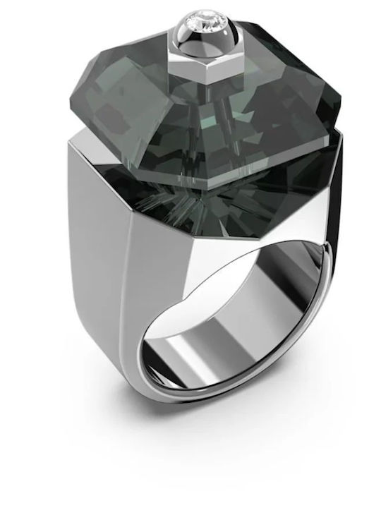 Swarovski Γυναικείο Δαχτυλίδι με Πέτρες από Ατσάλι