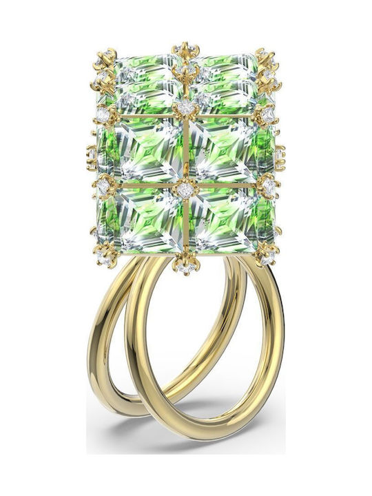 Swarovski Γυναικείο Δαχτυλίδι με Πέτρες από Ατσάλι