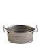Espiel Salatschüssel Aluminium Gray 18x18x7cm 1Stück