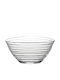 Gurallar Glass Salad Bowl White 21.9x21.9x10.5cm