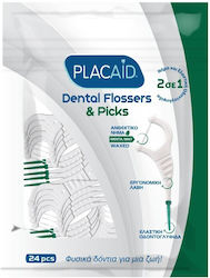 Plac Aid Waxed Dental Floss 24 Pieces Plac Aid Waxed Dental Floss 24 Pieces