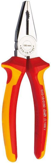 Geyer G10-18-0180 Pliers Insulated Handles Tested According to VDE 180mm