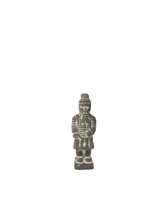 Espiel Decorative Figurines made of Concrete Warrior 9x6.5x25.5cm 4pcs