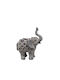 Espiel Set of Decorative Elephants made of Plastic Elephant 19x9x23cm 2pcs