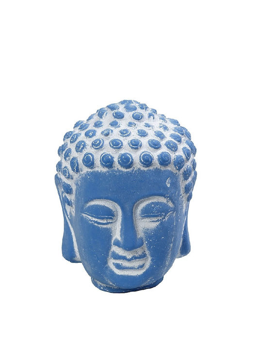 Espiel Decorative Buddha made of Ceramic in Blue ERT314 14.5x14.5x18.5cm 1pcs