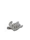 Espiel Decorative Turtle made of Ceramic in Grey ERT353 19x15x5.5cm 1pcs