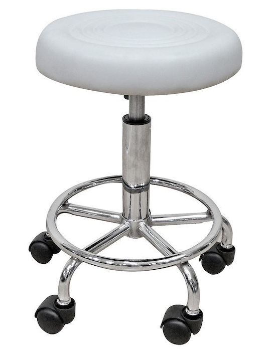 Scaun de Birou Bar70 Alb 38x38x50cm