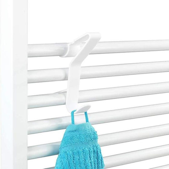Wenko Door Hook Single Slot Plastic 2.5x3.5x8.5cm 2 Pieces