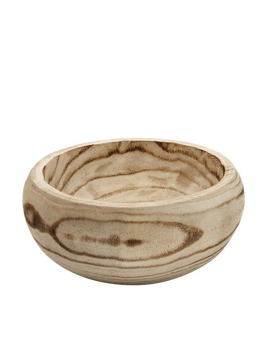 Espiel Decorative Bowl Beige 25x25x11cm