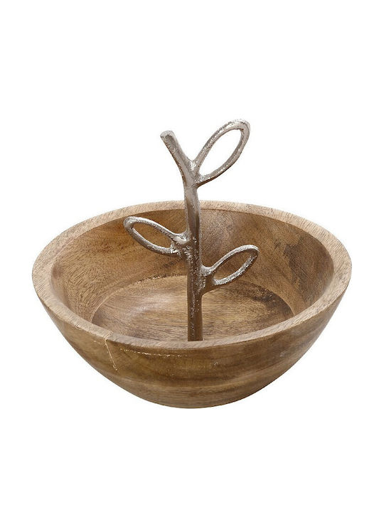 Espiel Decorative Bowl Silver 20x20x17cm