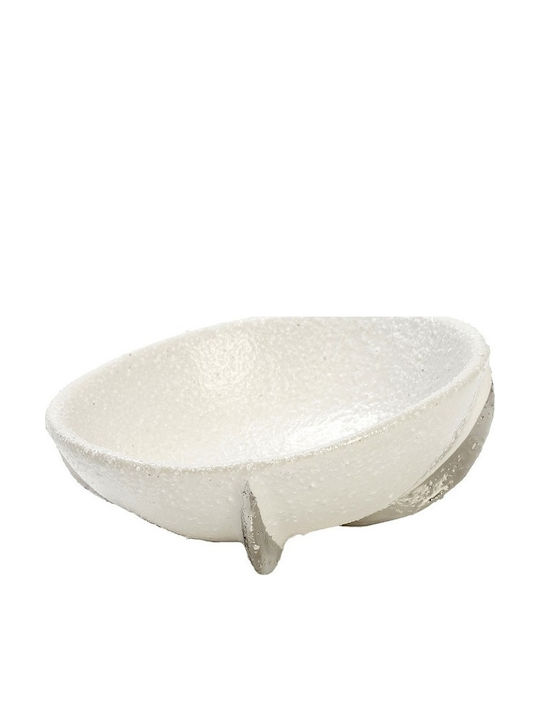 Espiel Decorative Bowl White 11.8x11.8x5.5cm