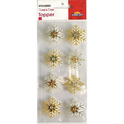 Global Gift Weihnachtsaufkleber 8 Stück